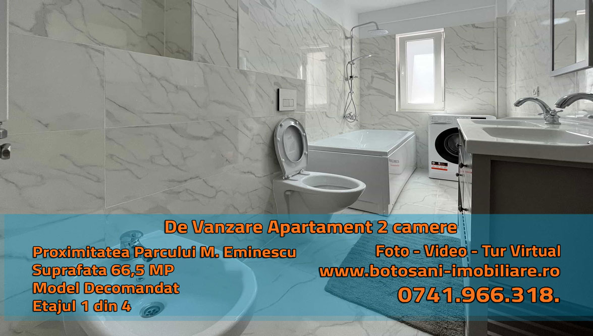 De vanzare apartament nou cu 2 camere