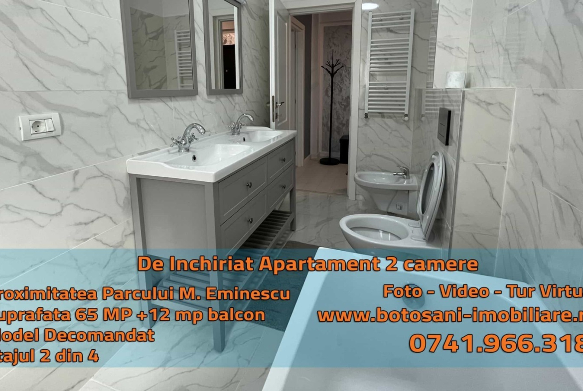 De inchiriat apartament nou