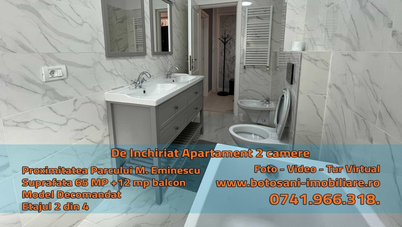 De inchiriat apartament nou