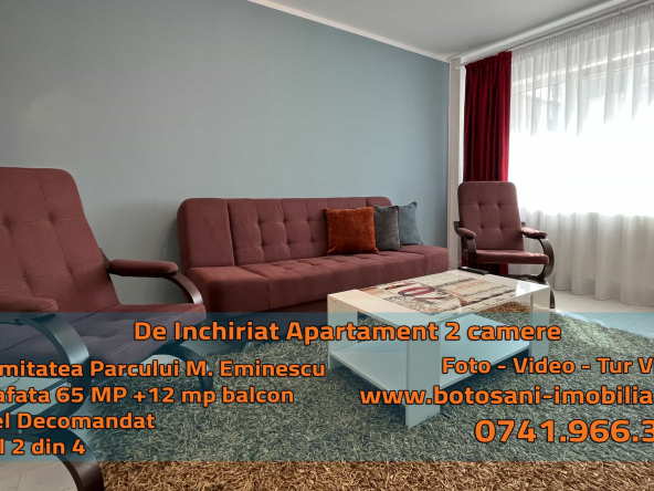 De inchiriat apartament nou